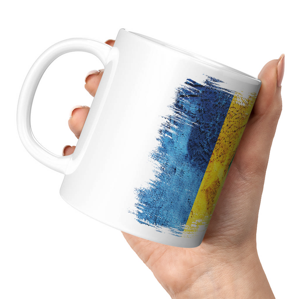 SAINT VINCENTS AND THE GRENADINES GRUNGE FLAG 11oz NOVELTY MUG Mugs
