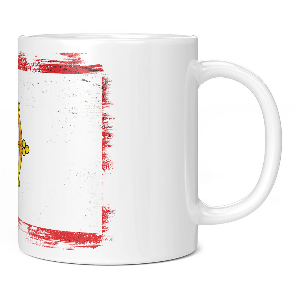 SIKKIM GRUNGE FLAG 11oz NOVELTY MUG Mugs