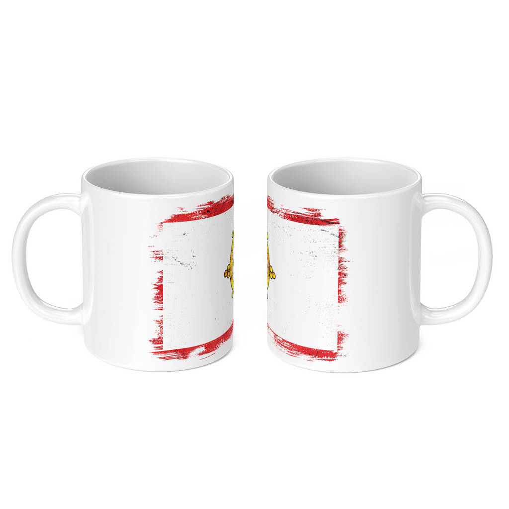 SIKKIM GRUNGE FLAG 11oz NOVELTY MUG Mugs