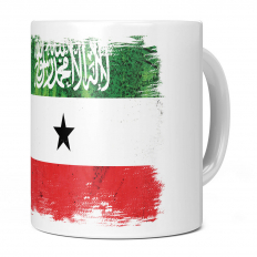 SOMALILAND GRUNGE FLAG 11OZ NOVELTY MUG