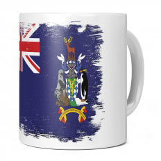 SOUTH GEORGIA GRUNGE FLAG 11OZ NOVELTY MUG