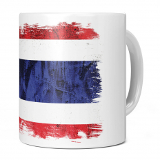 THAILAND GRUNGE FLAG 11OZ NOVELTY MUG