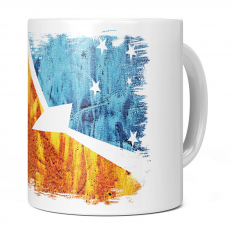 TIERRA DEL FUEGO PROVINCE GRUNGE FLAG 11OZ NOVELTY MUG
