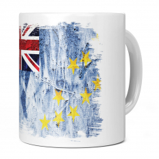 TUVALU GRUNGE FLAG 11OZ NOVELTY MUG
