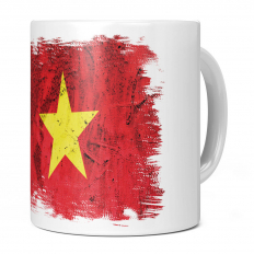 VIETNAM GRUNGE FLAG 11OZ NOVELTY MUG