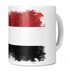 YEMEN GRUNGE FLAG 11OZ NOVELTY MUG