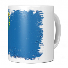 NEVADA STATE GRUNGE FLAG 11OZ NOVELTY MUG