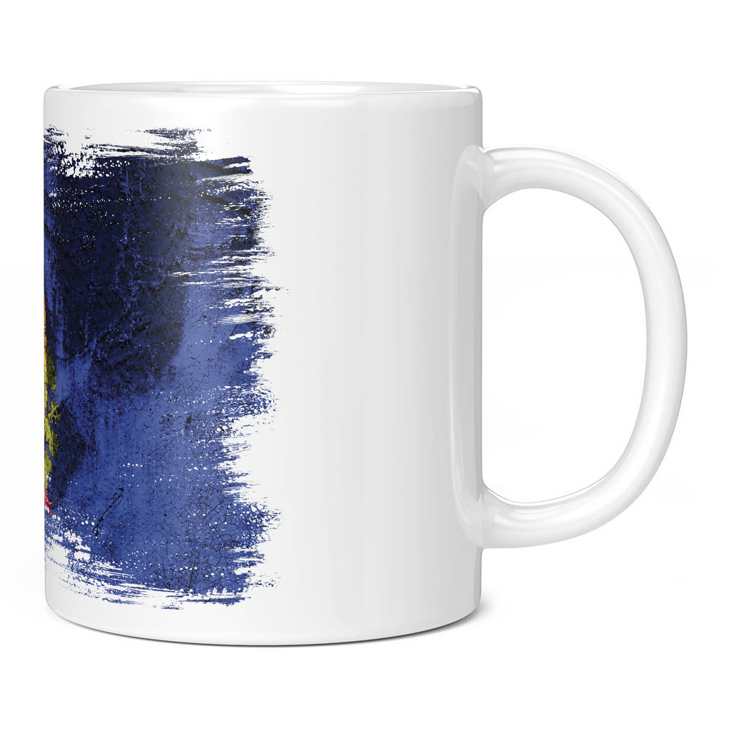 VERMONT STATE GRUNGE FLAG 11oz NOVELTY MUG Mugs
