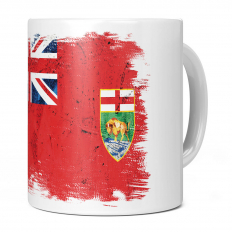 MANITOBA GRUNGE FLAG 11OZ NOVELTY MUG