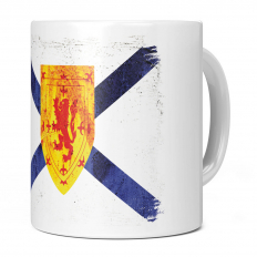 NOVA SCOTIA GRUNGE FLAG 11OZ NOVELTY MUG