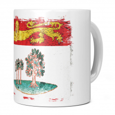PRINCE EDWARD ISLAND GRUNGE FLAG 11OZ NOVELTY MUG