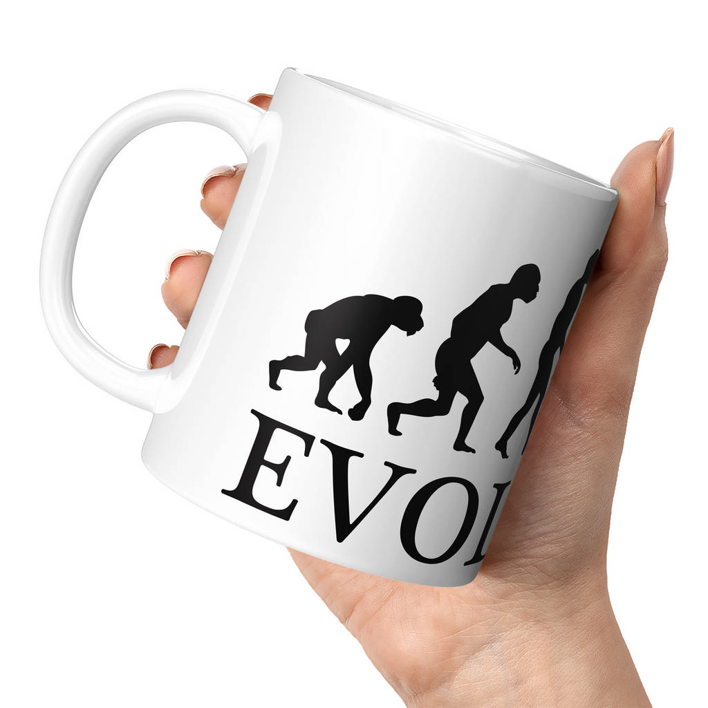 CANAAN DOG EVOLUTION 11oz NOVELTY MUG Mugs