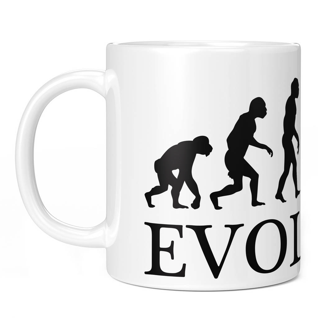 GIANT SCHNAUZER EVOLUTION 11oz NOVELTY MUG Mugs