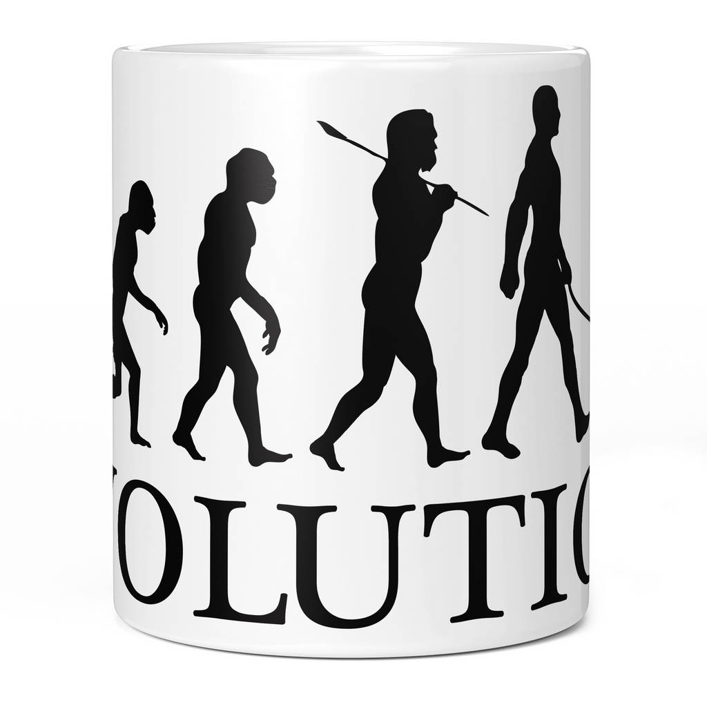 PORTUGUESE WATER DOG EVOLUTION 11oz NOVELTY MUG Mugs