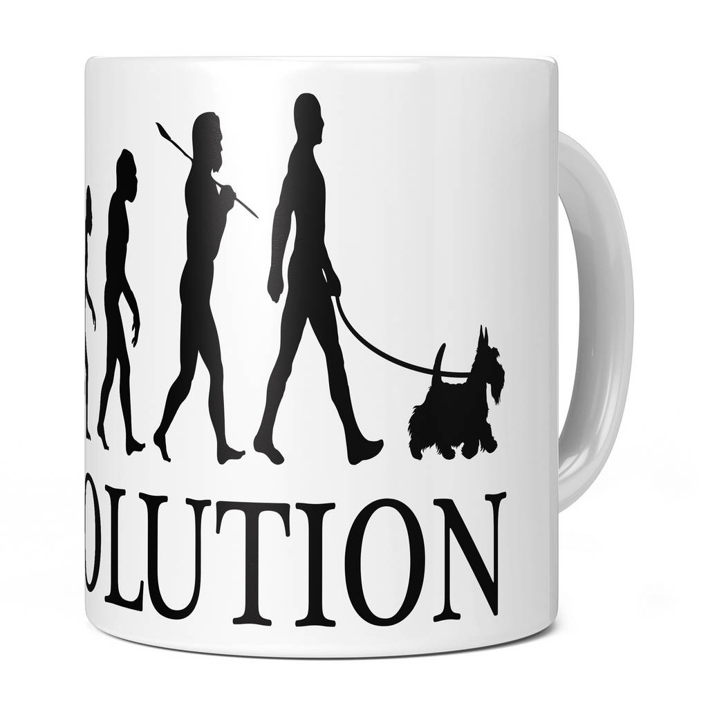 SEALYHAM TERRIER EVOLUTION 11OZ NOVELTY MUG