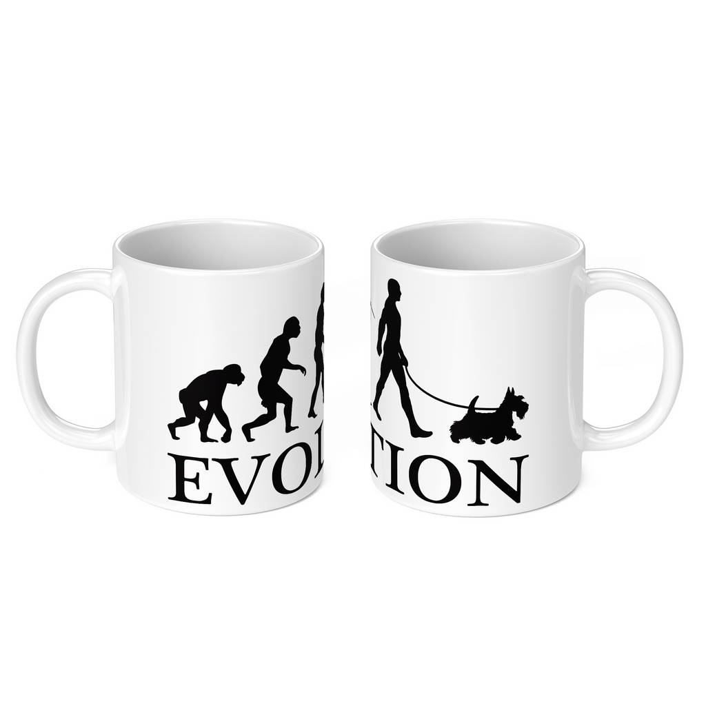 SEALYHAM TERRIER EVOLUTION 11oz NOVELTY MUG Mugs