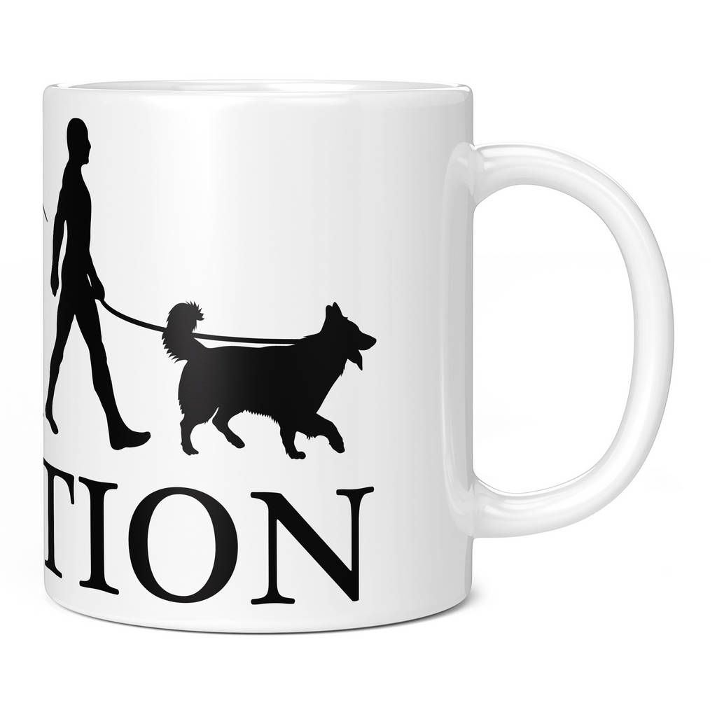 SHETLAND SHEEPDOG EVOLUTION 11oz NOVELTY MUG Mugs