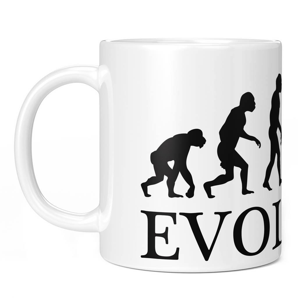 SHETLAND SHEEPDOG EVOLUTION 11oz NOVELTY MUG Mugs