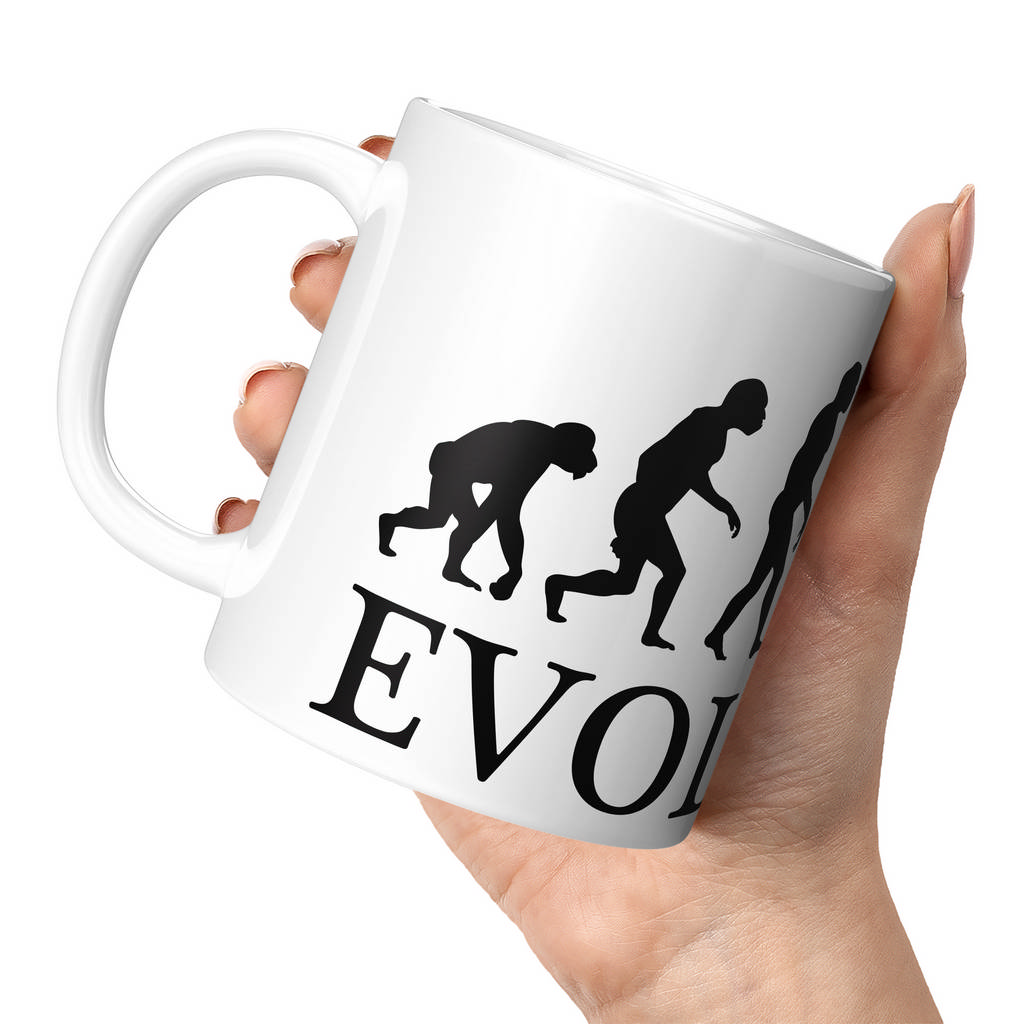 SHETLAND SHEEPDOG EVOLUTION 11oz NOVELTY MUG Mugs