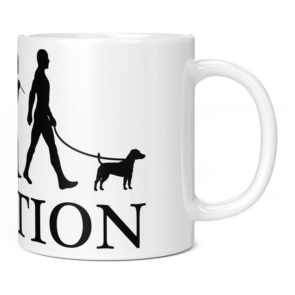 FOX TERRIER EVOLUTION 11oz NOVELTY MUG Mugs