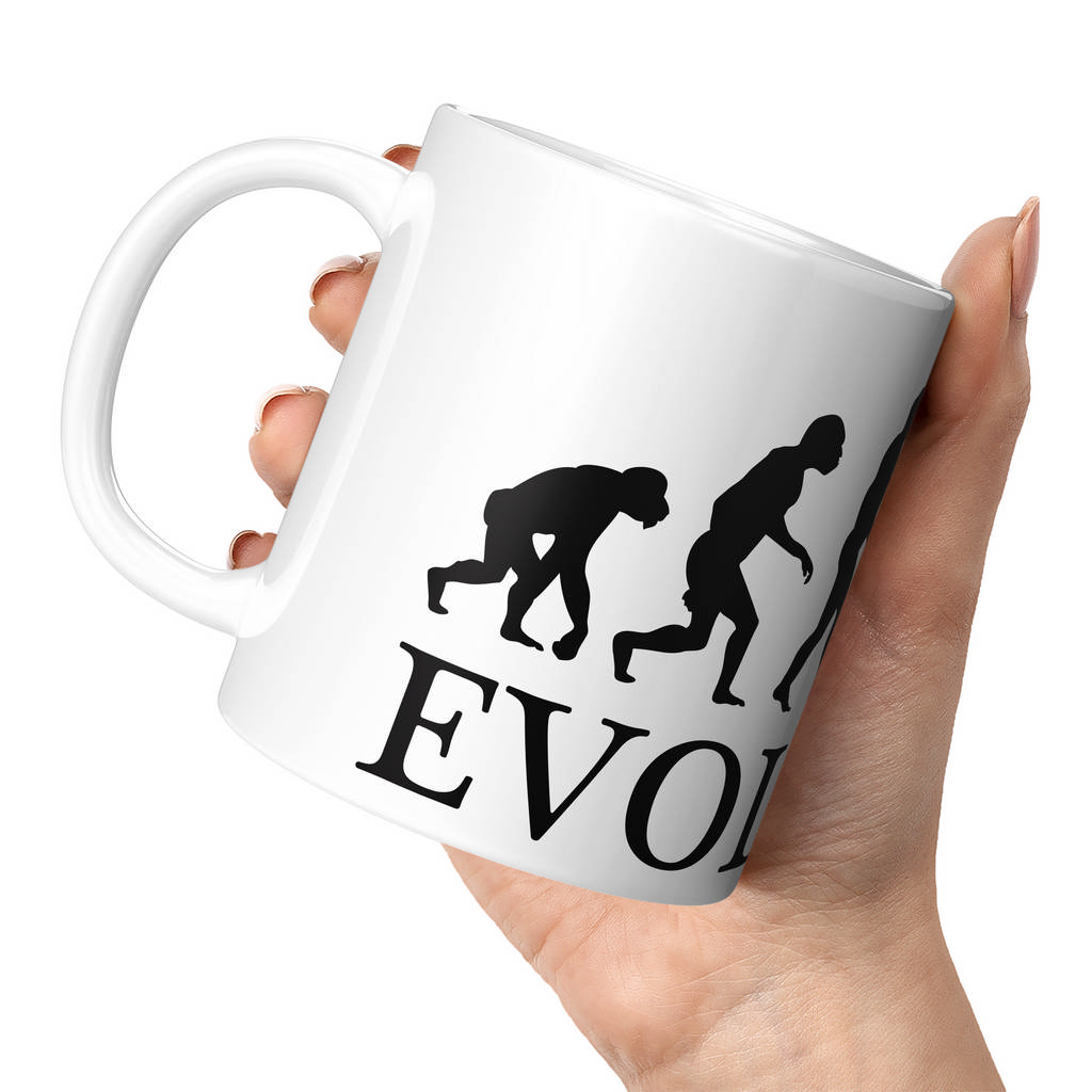 FOX TERRIER EVOLUTION 11oz NOVELTY MUG Mugs