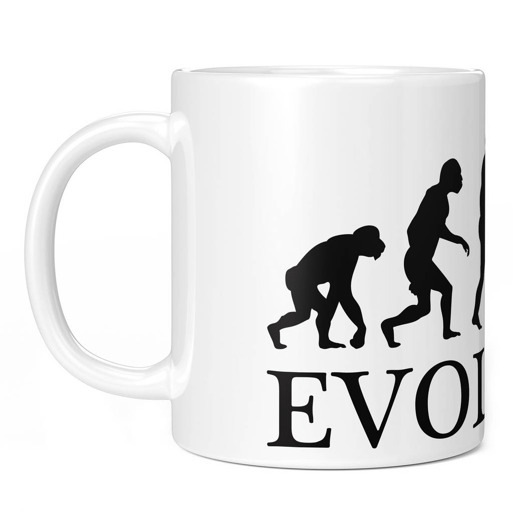 YORKSHIRE TERRIER EVOLUTION 11oz NOVELTY MUG Mugs