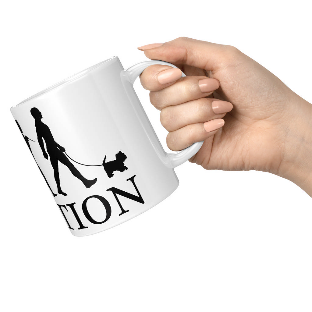 YORKSHIRE TERRIER EVOLUTION 11oz NOVELTY MUG Mugs