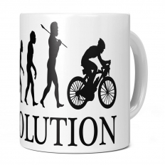 CYCLIST EVOLUTION 11OZ NOVELTY MUG