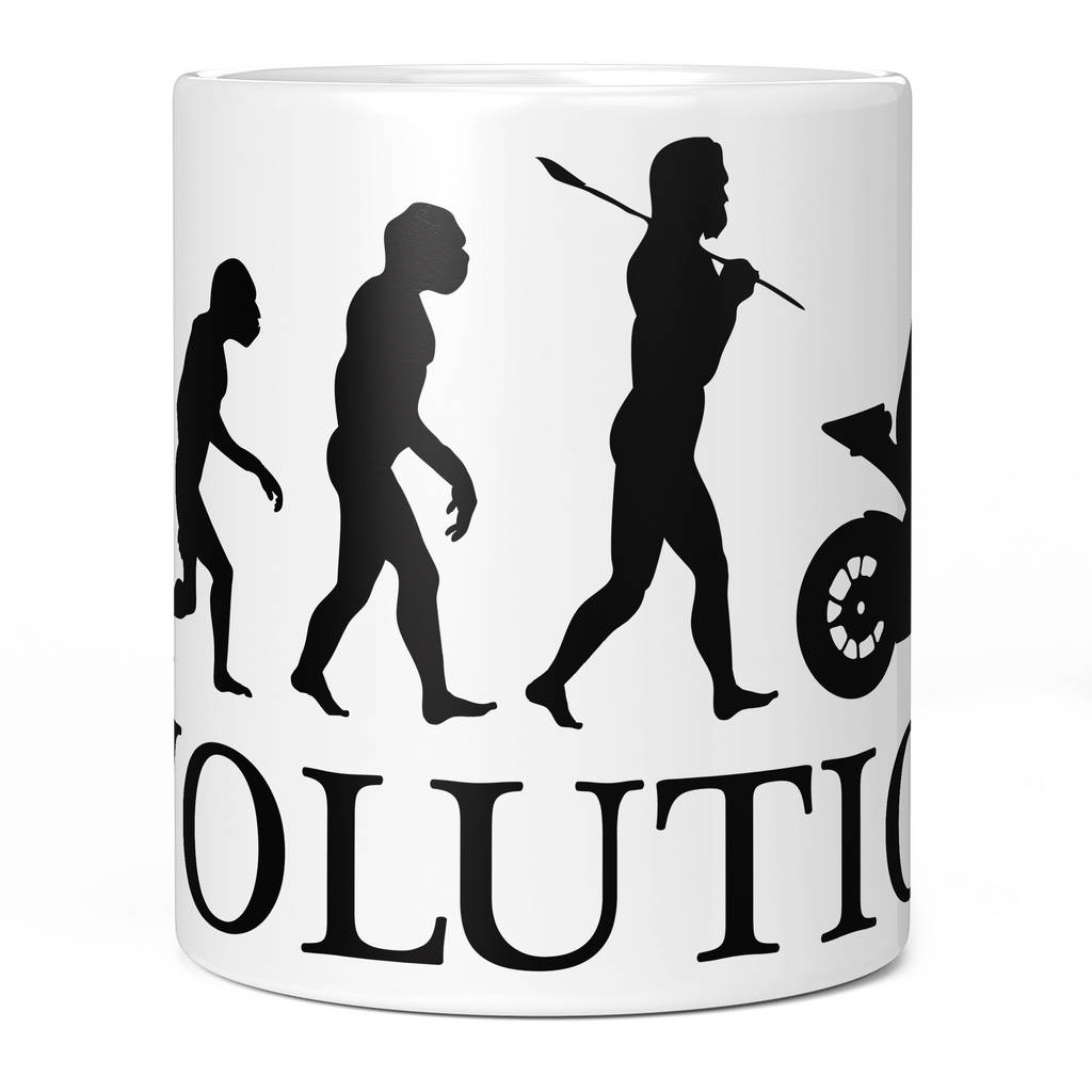 MOTORCYCLE RACING EVOLUTION 11oz NOVELTY MUG Mugs