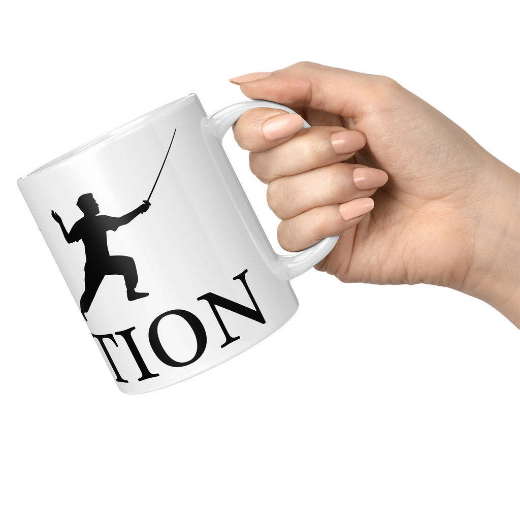 FENCING EVOLUTION 11oz NOVELTY MUG Mugs