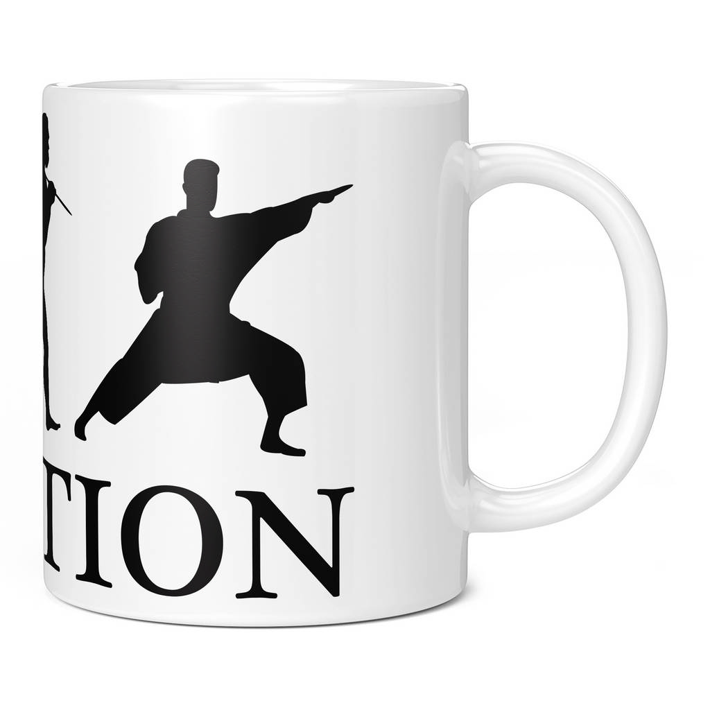 MARTIAL ARTS EVOLUTION 11oz NOVELTY MUG Mugs
