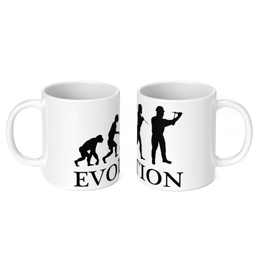 BUILDER EVOLUTION 11oz NOVELTY MUG Mugs