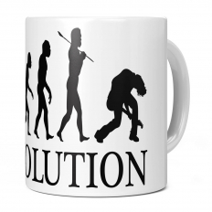 ROCK GUITARIST EVOLUTION 11OZ NOVELTY MUG