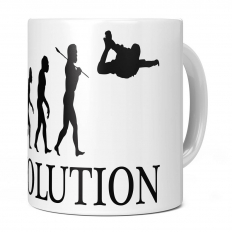 SKYDIVING EVOLUTION 11OZ NOVELTY MUG