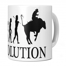 RODEO EVOLUTION 11OZ NOVELTY MUG