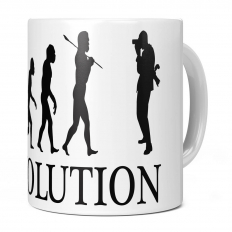 PHOTOGRAPHER EVOLUTION 11OZ NOVELTY MUG