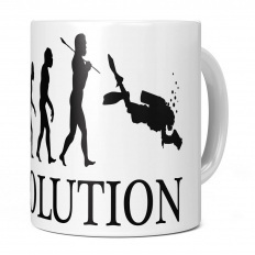 UNDERWATER PHOTOGRAPHY EVOLUTION 11OZ NOVELTY MUG