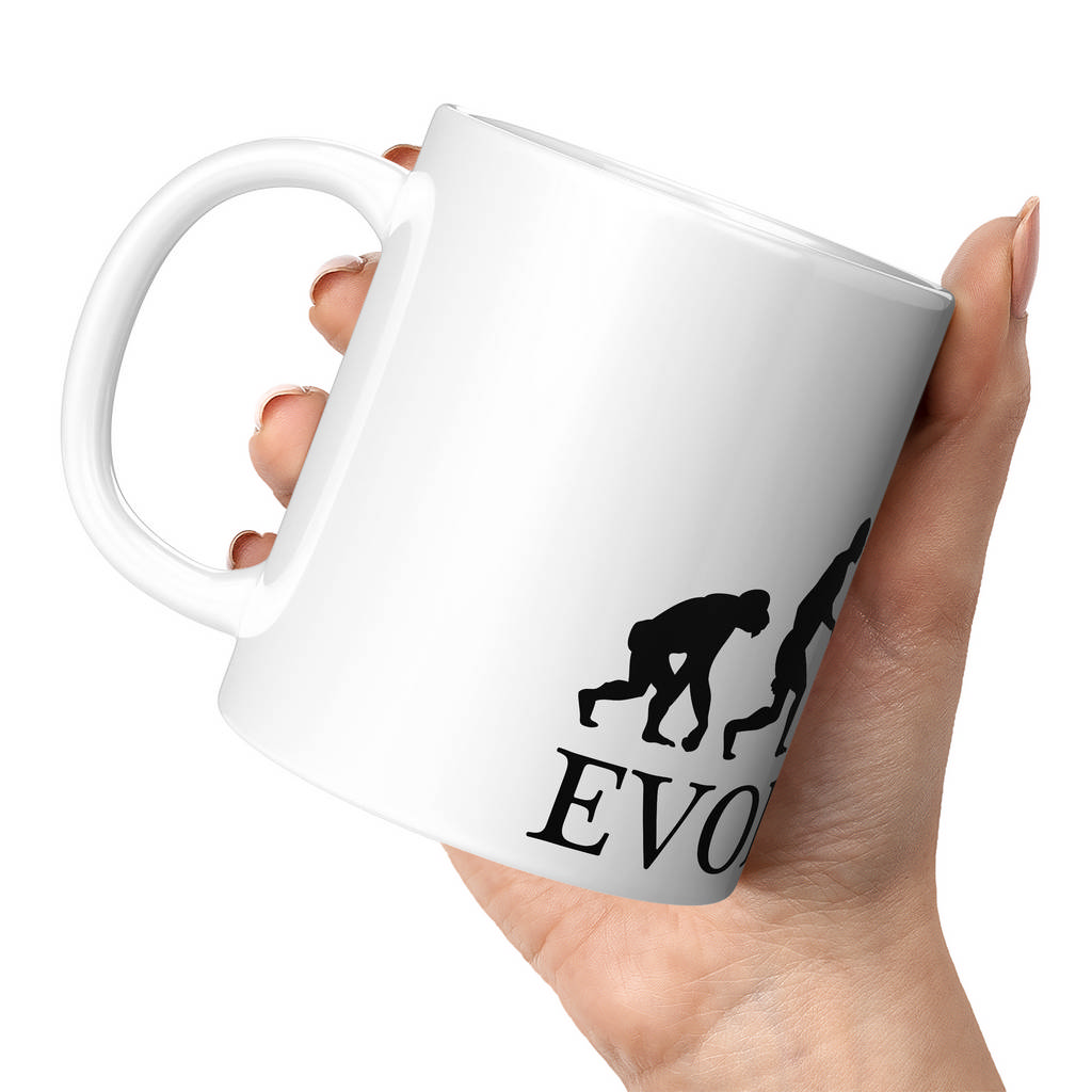 NETBALL EVOLUTION 11oz NOVELTY MUG Mugs