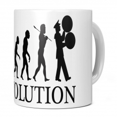 MARCHING BAND EVOLUTION 11OZ NOVELTY MUG