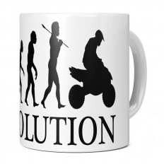 QUAD BIKE EVOLUTION 11OZ NOVELTY MUG