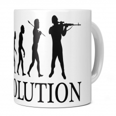 SOLDIER EVOLUTION 11OZ NOVELTY MUG