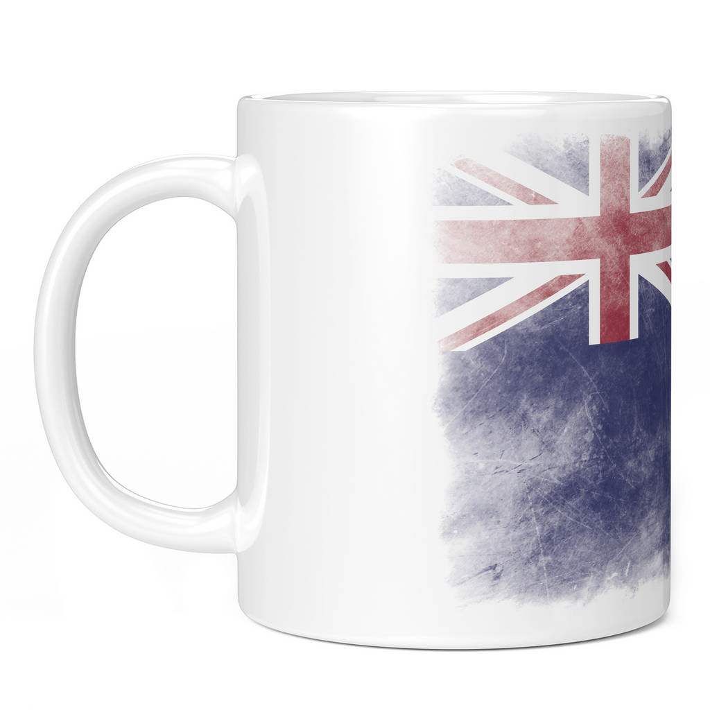 COOK ISLANDS FADED FLAG 11oz NOVELTY MUG Mugs