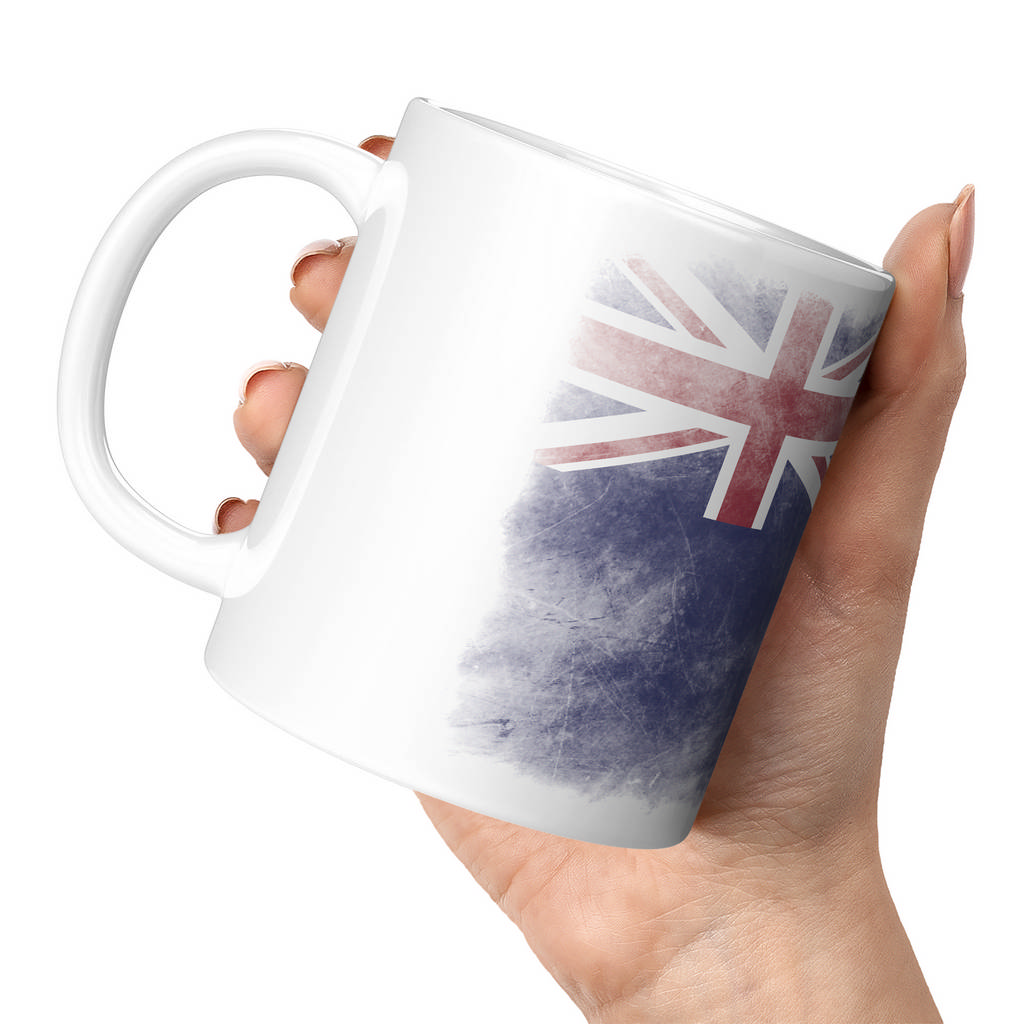 COOK ISLANDS FADED FLAG 11oz NOVELTY MUG Mugs