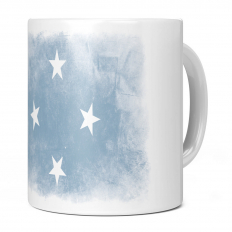 MICRONESIA FADED FLAG 11OZ NOVELTY MUG