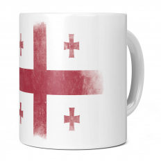 GEORGIA FADED FLAG 11OZ NOVELTY MUG