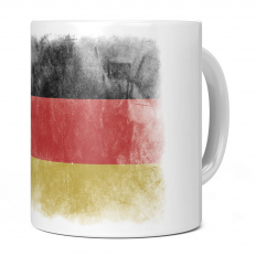 GERMANY FADED FLAG 11OZ NOVELTY MUG