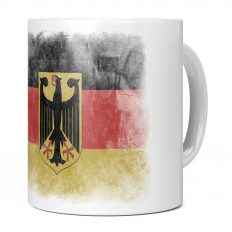 GERMANY STATE FADED FLAG 11OZ NOVELTY MUG