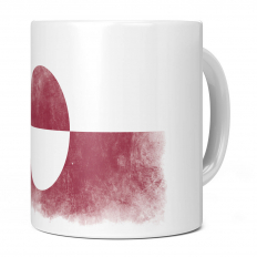 GREENLAND FADED FLAG 11OZ NOVELTY MUG