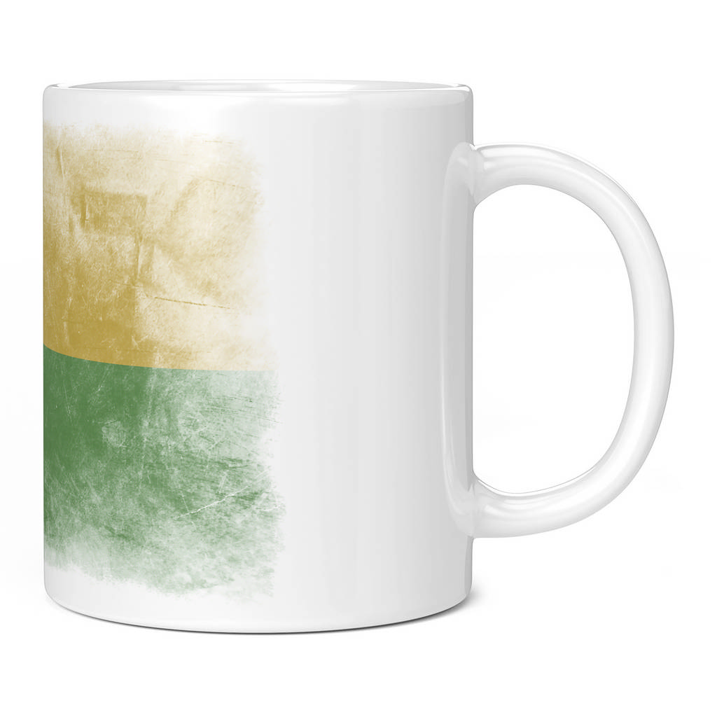 GUINEA BISSAU FADED FLAG 11oz NOVELTY MUG Mugs