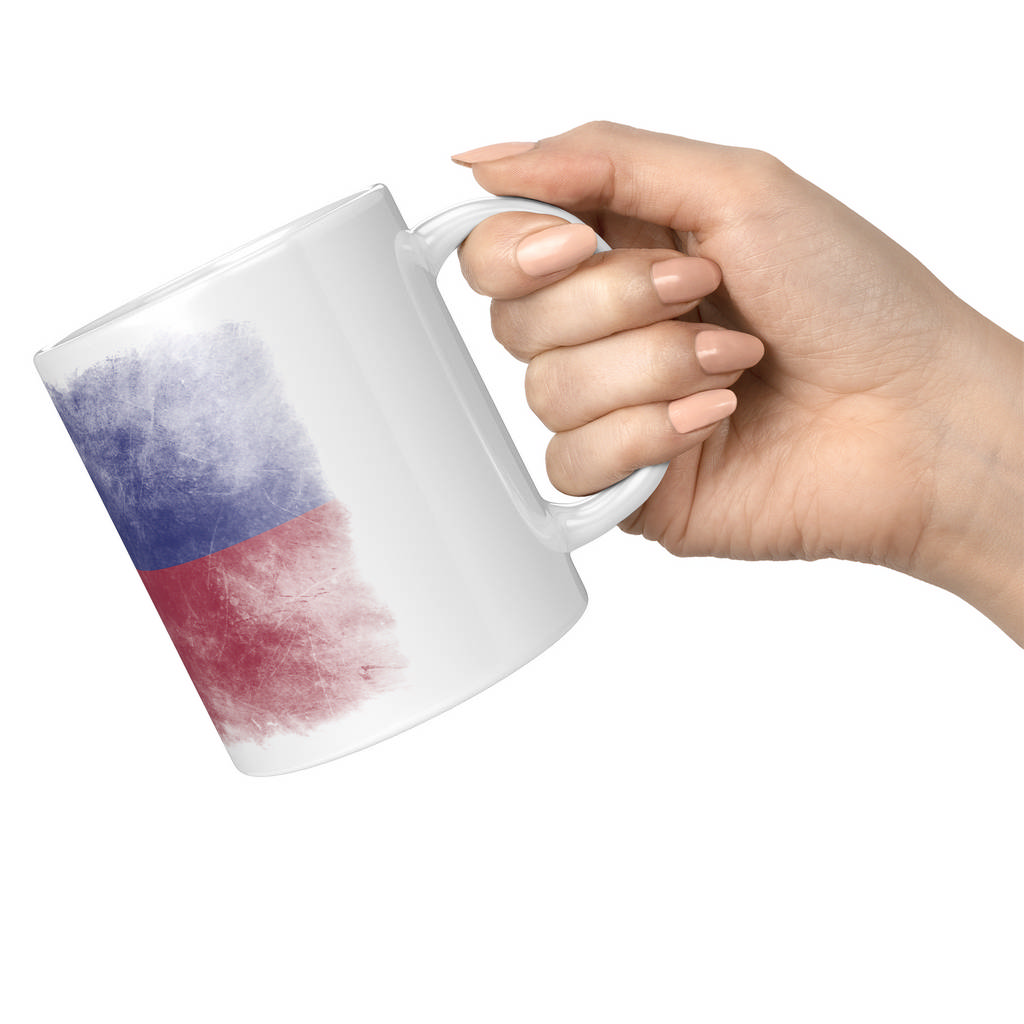 HAITI FADED FLAG 11oz NOVELTY MUG Mugs